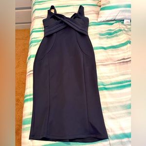 Medium, navy blue dress